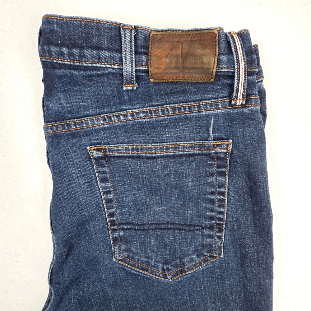 Tommy Hilfiger Classic 867 Denim‎ Mens Jeans 36x30 Blue Comfort Fit Straight Leg - Picture 2 of 10